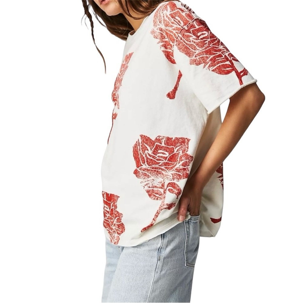 Free People Oversized T-Shirt - Picture 2 of 9
